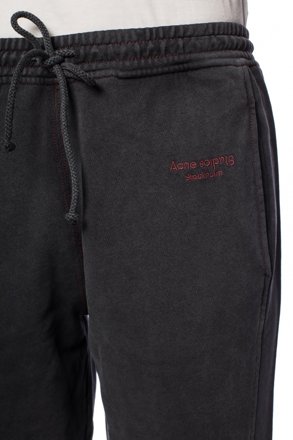 Acne Studios Logo-embroidered sweatpants | Women's Clothing | Vitkac